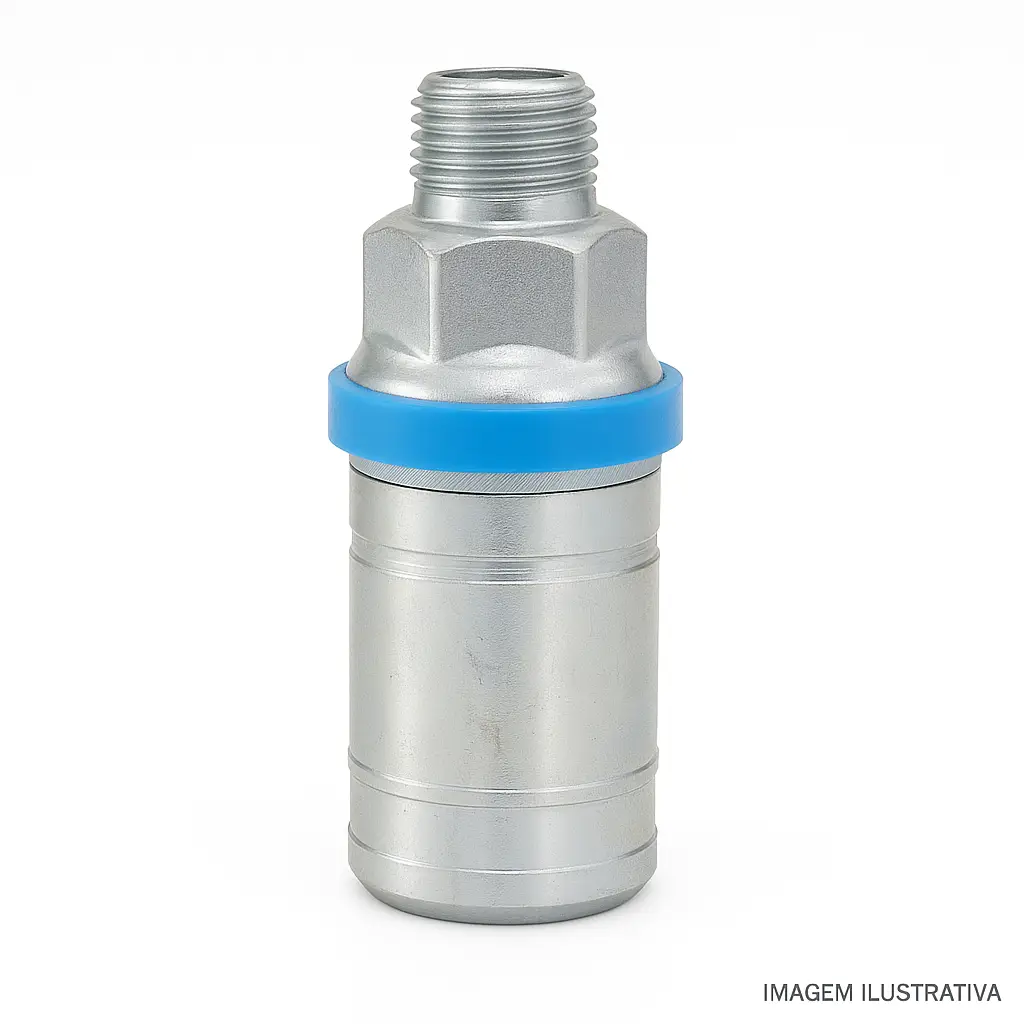 CONECTOR FEMEA 1/2" ROSCA MACHO 7/8" UNF