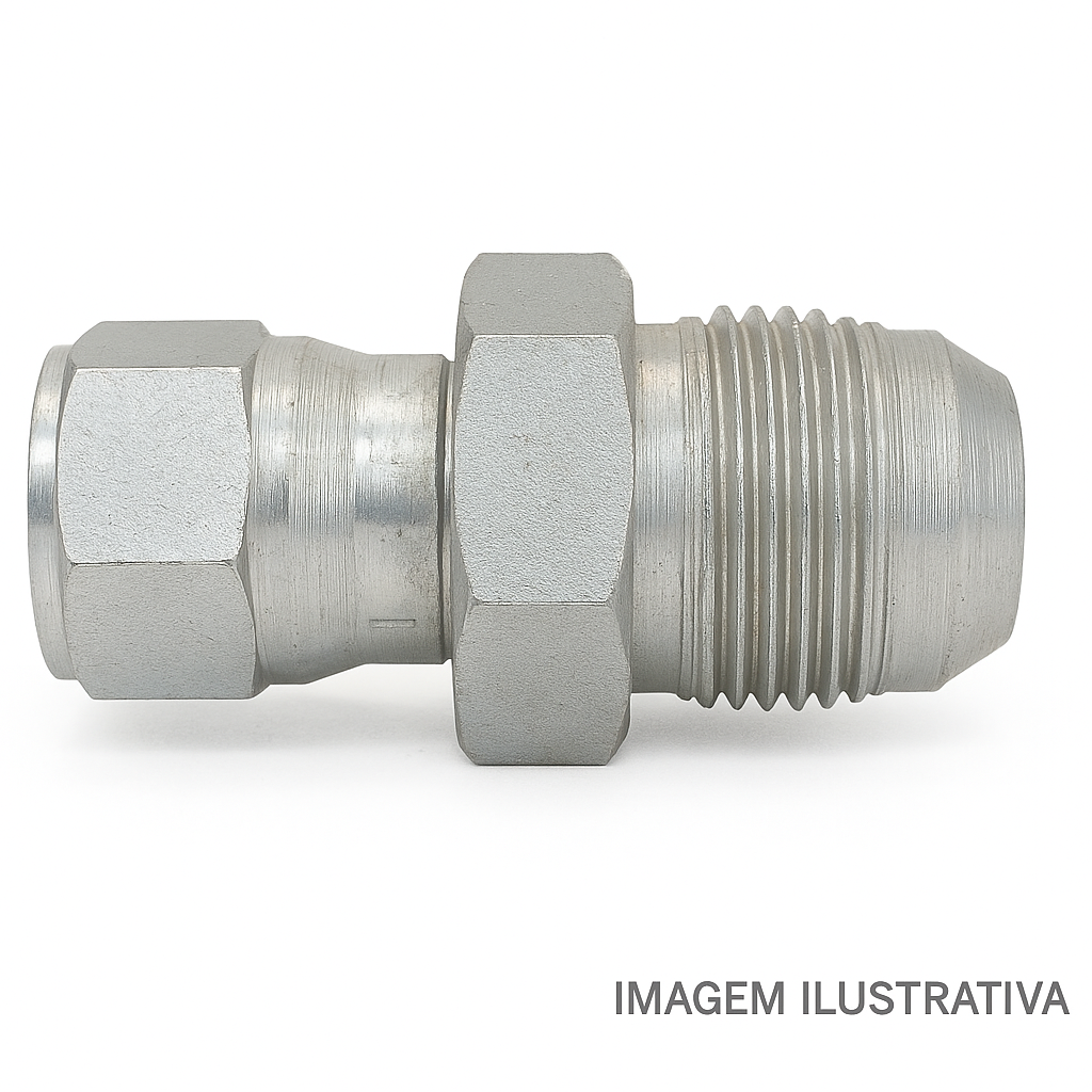 ADAPTADOR M 1.1/16" JIC X F GIRATORIA 3/4 - COD547