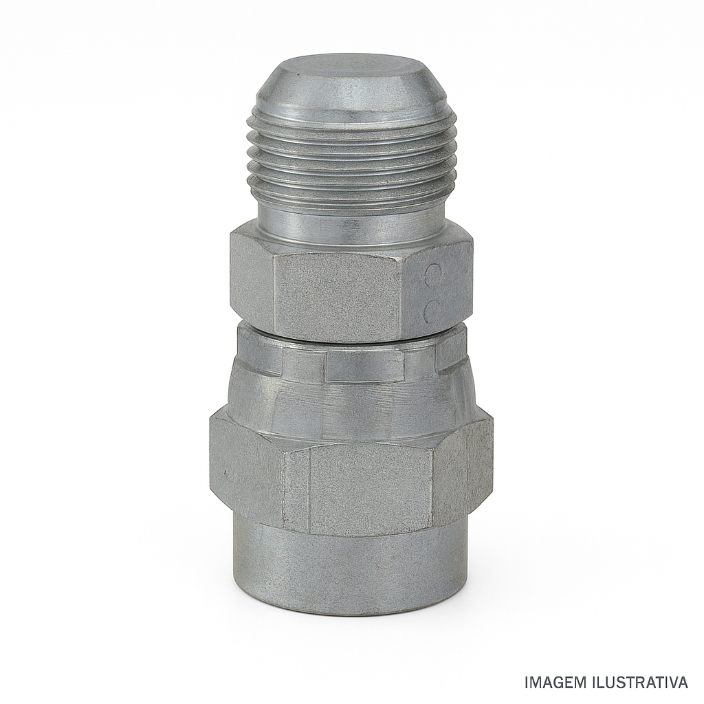 ADAPTADOR MF 1.5/16 JIC 37 X FG 1.5/16" NF JIC 37 - COD544