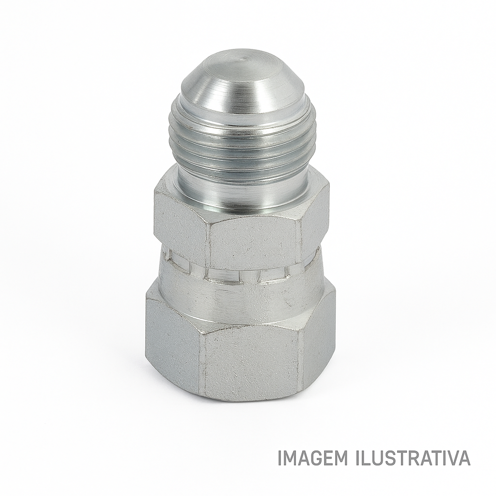 ADAPTADOR MF 1.1/16  JIC 37 X FG 1.5/16" NF JIC 37