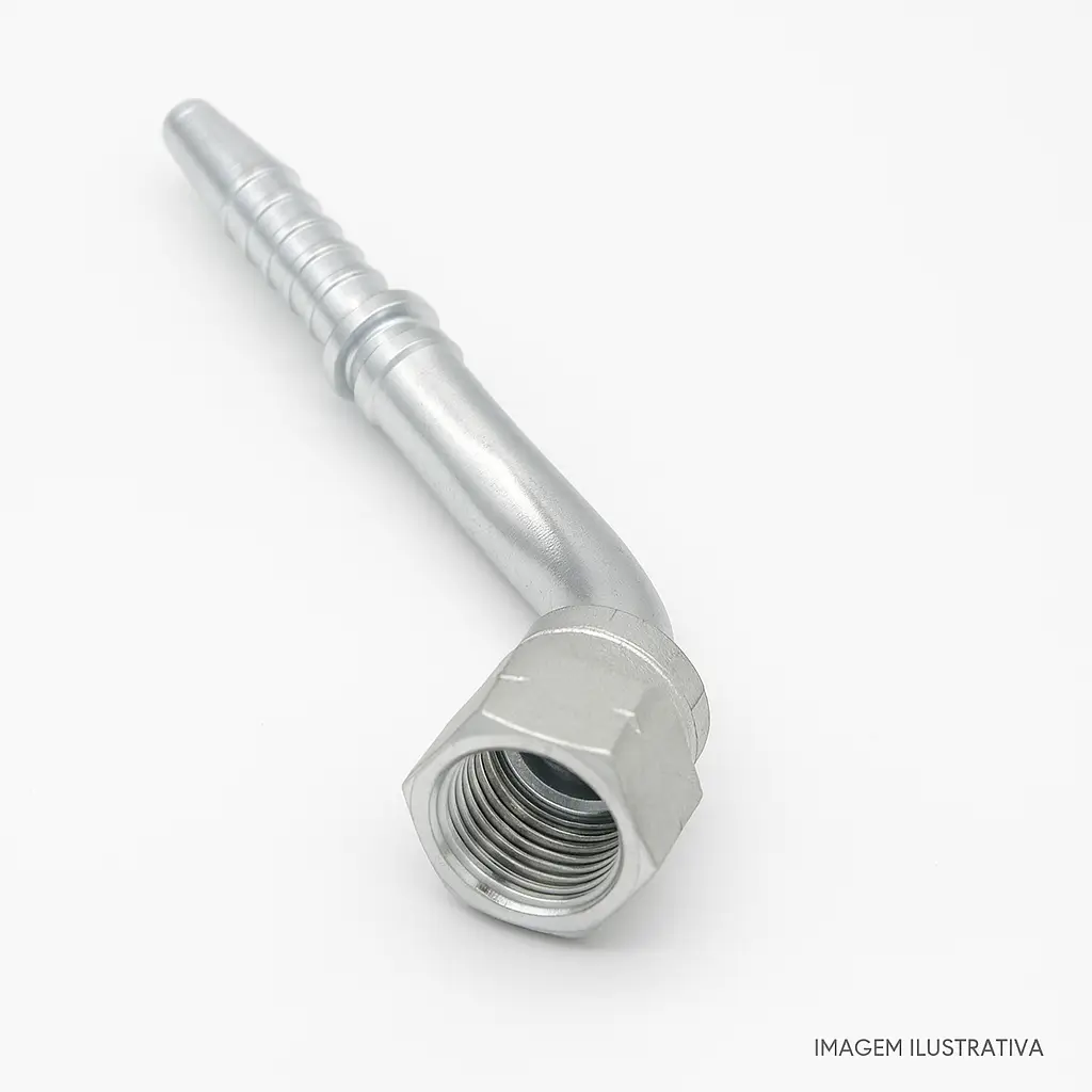 TERMINAL C45 F 3/4" JIC CR3/8" - COD204