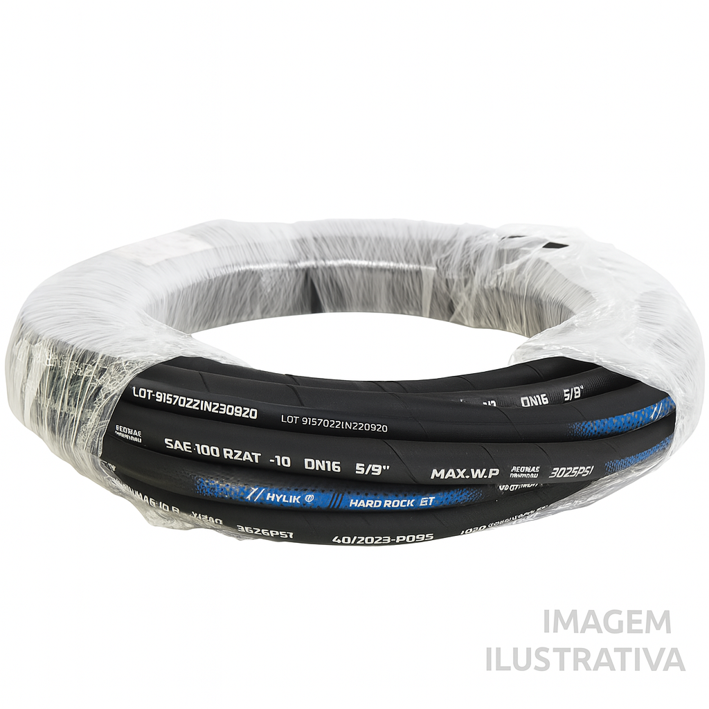 MANGUEIRA GOLDENFLEX 5/8" 2 TRAMAS - 1 METRO